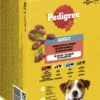 Pedigree Adult Multipack mit Rind- und Lebermischung, mit Huhn, mit Fisch, mit Geflügel 1,2kg