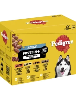Pedigree Adult Protein+ mit Rind und Leber, mit Huhn und Rind, mit Truthahn und Huhn, mit Ente und Huhn 1kg