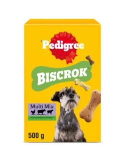 Pedigree Biscrok Multi Mix – Huhn, Rind und Lamm Geschmack 500g