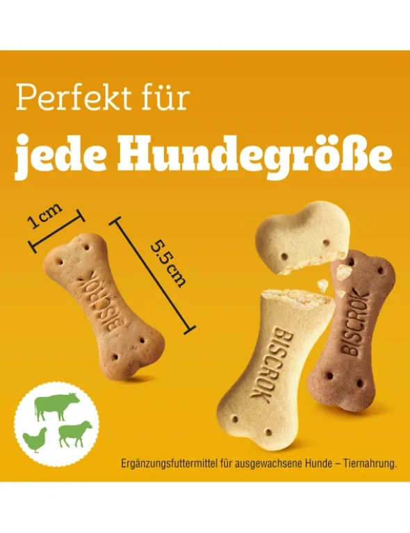 Pedigree Biscrok Multi Mix – Huhn, Rind und Lamm Geschmack 500g