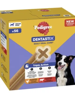 Pedigree Dentastix Daily Oral Care Multipack für mittelgroße Hunde 1,4kg