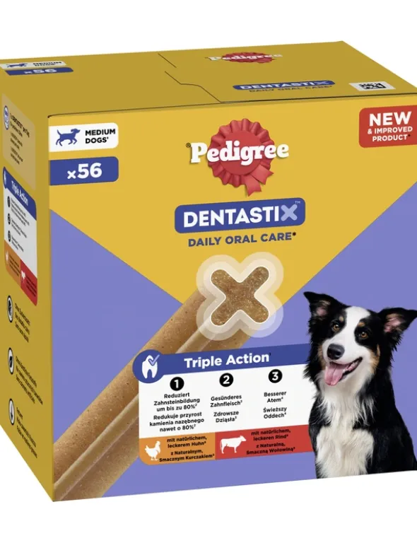 Pedigree Dentastix Daily Oral Care Multipack für mittelgroße Hunde 1,4kg