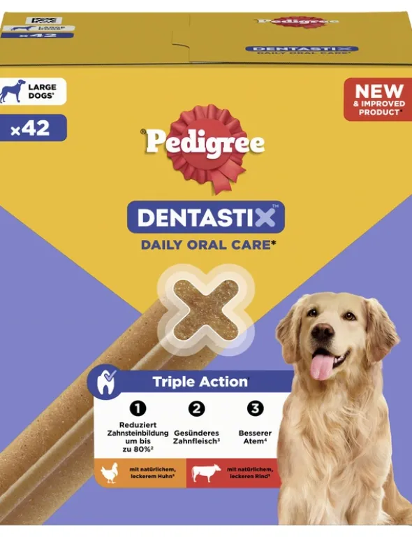 Pedigree Dentastix Daily Oral Care Multipack für große Hunde 1,6kg