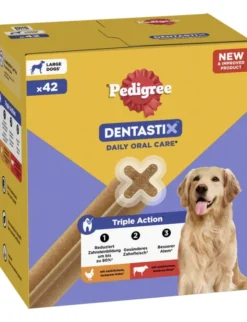 Pedigree Dentastix Daily Oral Care Multipack für große Hunde 1,6kg