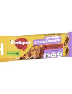 Pedigree JUMBONE RIESENKNOCHEN Rind und Geflügel Geschmack 180g
