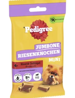 Pedigree JUMBONE Riesenknochen MINI Rind und Geflügel Geschmack 160g