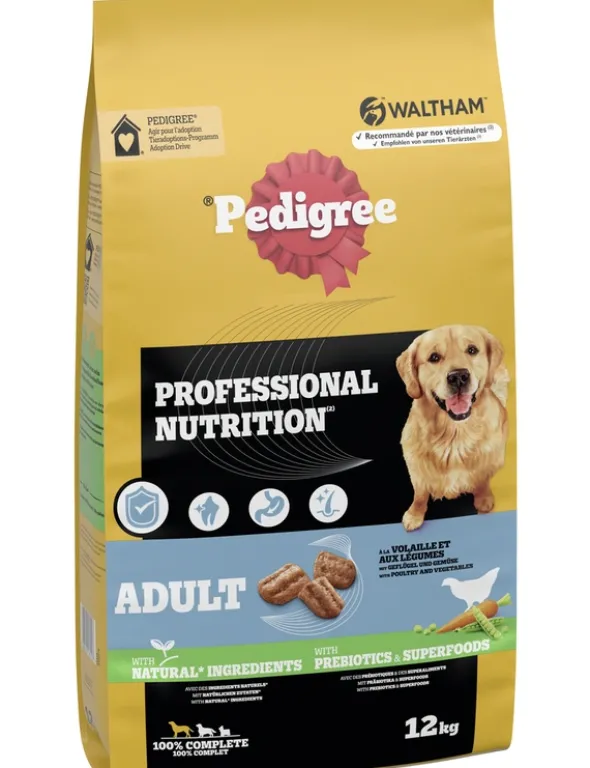 Pedigree Professional Nutrition mit Geflügel und Gemüse 12kg