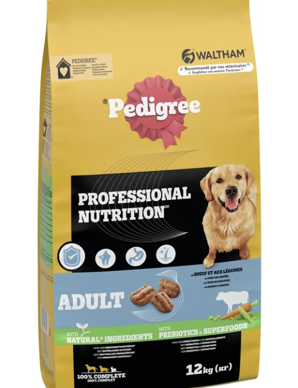 Pedigree Professional Nutrition mit Rind und Gemüse 12kg