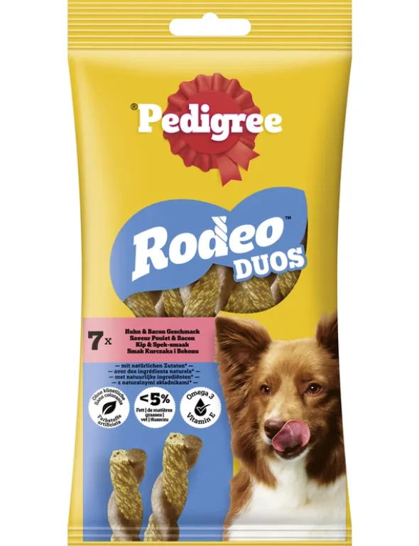 Pedigree RODEO Duos Huhn & Bacon Geschmack 123g