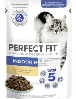 PERFECT FIT INDOOR mit Huhn und Erbsen 85g