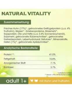 PERFECT FIT NATURAL VITALITY mit Huhn und Truthahn 650g