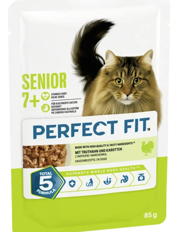 PERFECT FIT Senior 7+ mit Truthahn und Karotten 85g