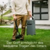 pet genie Entsorgungseimer dunkelgrau