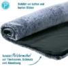 Petlando Decke Alaska grau 90 x 65 cm