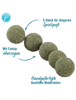 Petlando Earthcat Catnip Mini Ball 5er