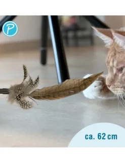 Petlando Federstab lange Feder 64 cm