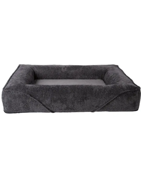 Petlando Hundebett Korfu Ortho anthrazit 100 x 70 cm