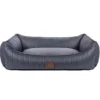 Petlando Hundebett Linz Ortho anthrazit 90 x 70 cm