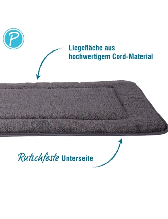 Petlando Hundematte Cosymat anthrazit 90 x 60 cm