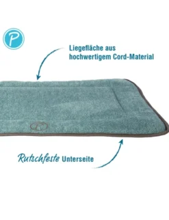 Petlando Hundematte Cosymat petrol 60 x 40 cm