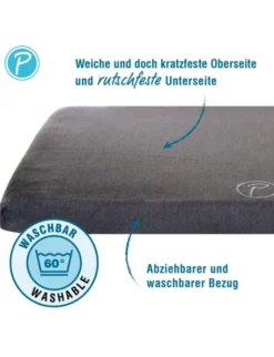 Petlando Hundematte Turino Ortho anthrazit 60 x 40 cm