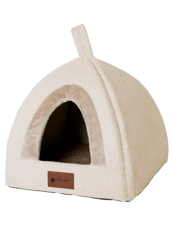 Petlando Katzenhöhle Bastia beige 40x40x40 cm