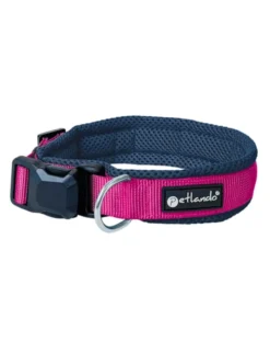 Petlando Magnetech Halsband fuchsia, marine 25-30 cm