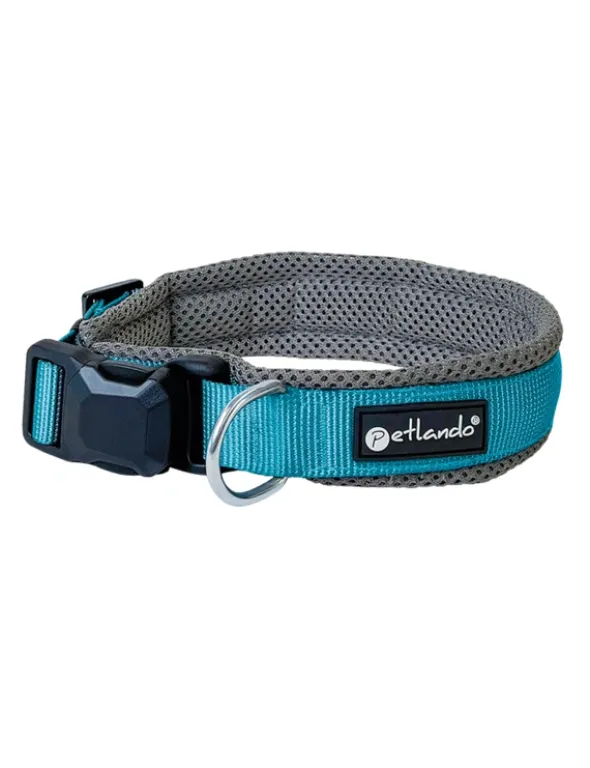 Petlando Magnetech Halsband fuchsia, graphit 25-30 cm