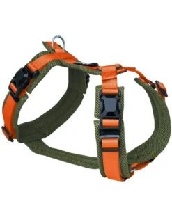 Petlando Magnetech Y-Comfort orange, olivgrün XS