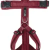 Petlando Mesh Y-Comfort Geschirr bordeauxrot XS
