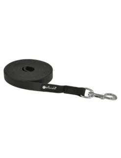 Petlando Trekking Schleppleine 20mm schwarz 5 m