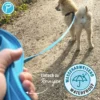 Petlando Trekking Schleppleine 20mm blau 5 m
