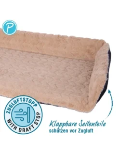 Petlando Windowchiller mit Zugluftstop Waves 35 x 80 cm