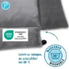 Petlando Windowchiller mit Zugluftstop grau 35 x 80 cm