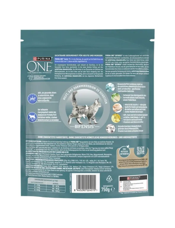 PURINA ONE Bifensis Senior 11+ Huhn 750g