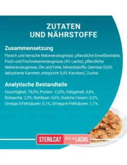 PURINA ONE Bifensis Sterilcat Lachs 680g