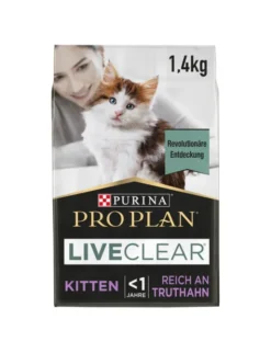 PURINA PRO PLAN Liveclear Kitten Truthahn 1,4kg