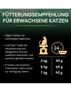 PURINA PRO PLAN Liveclear Sterilised Adult Lachs 1,4kg