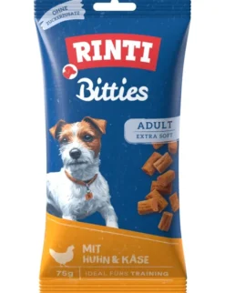RINTI Bitties Adult Huhn & Käse 75g