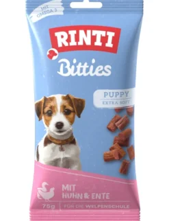 RINTI Bitties Puppy Huhn & Ente 75g