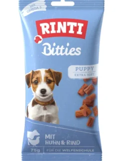 RINTI Bitties Puppy Huhn & Rind 75g