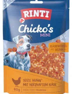 RINTI Chicko Mini Käsewürfel 80g