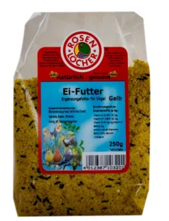 Rosenlöcher Eifutter gelb 250g