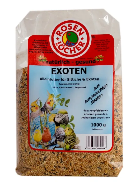 Rosenlöcher Exotenfutter 1kg