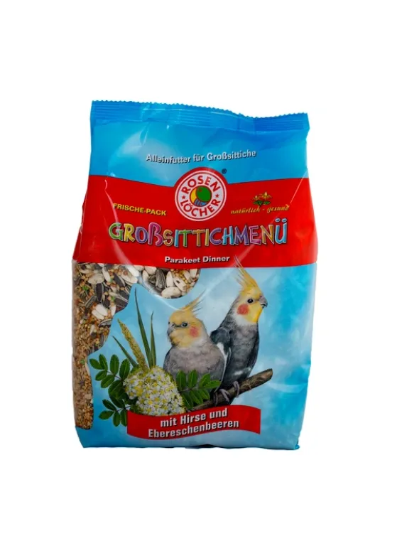 Rosenlöcher Großsittichmenü Hirse Ebereschenbeeren 1kg