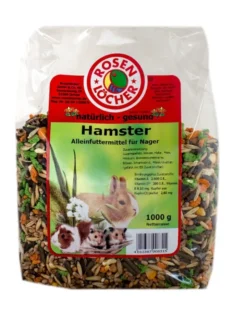 Rosenlöcher Hamsterfutter mit Saaten 1kg