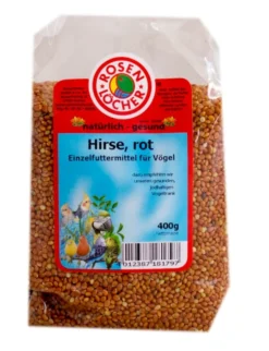 Rosenlöcher Hirse rot 400g