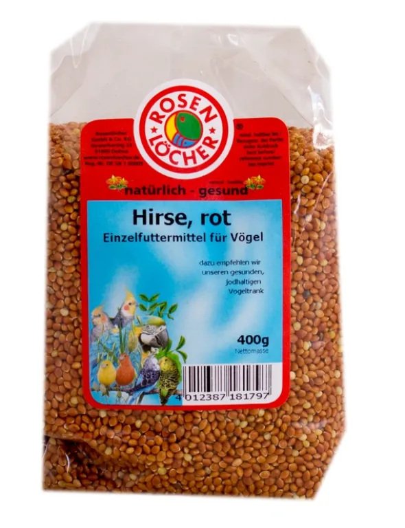 Rosenlöcher Hirse rot 400g