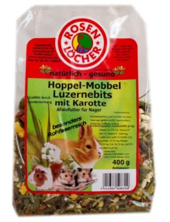 Rosenlöcher Luzernebits mit Karotte 400g