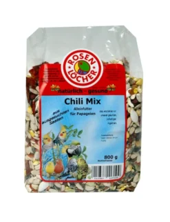Rosenlöcher Papageifutter Chili-Mix 800g
